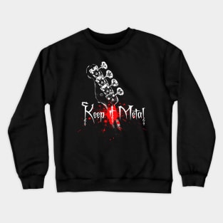 Keep it Metal-Bass Guitar Crewneck Sweatshirt